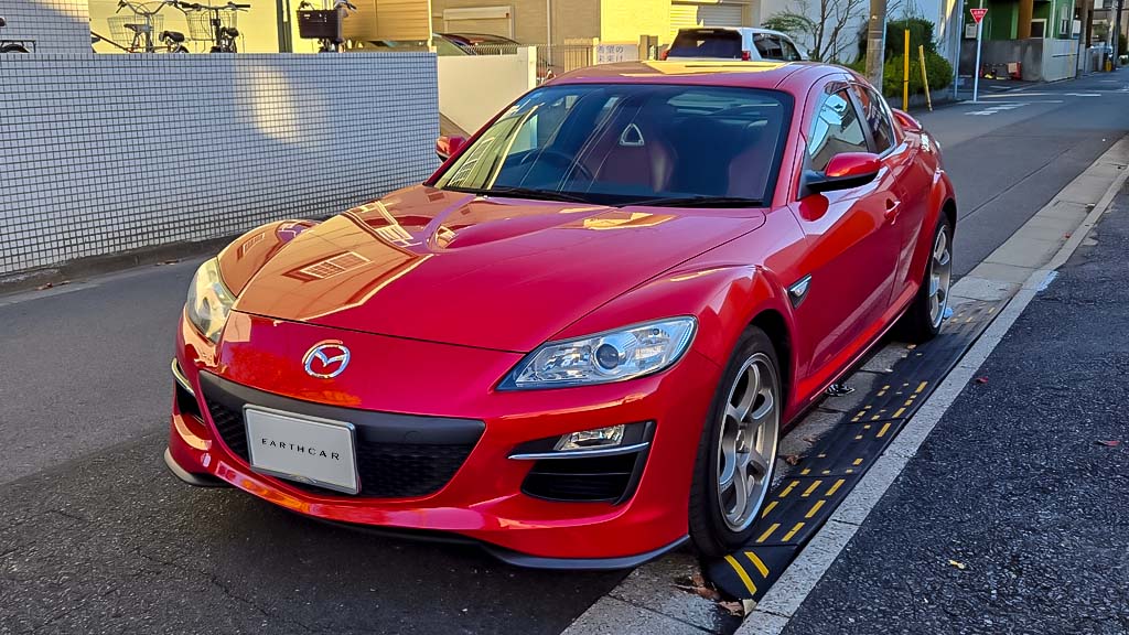 ロータリー後期)RX-8赤(8831)