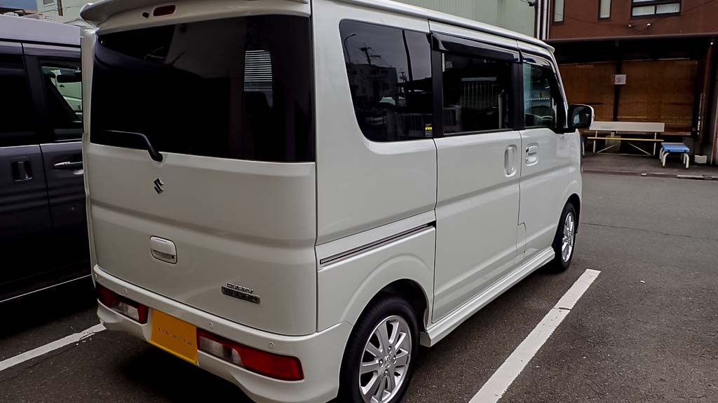 エブリィワゴン(2448)（SUZUKI スズキ）をレンタル【5時間でも1000円